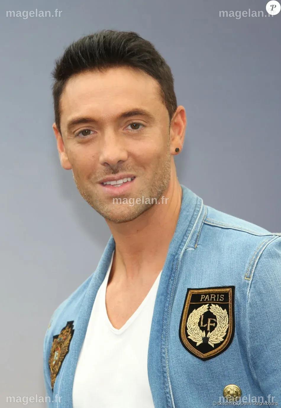 Maxime Dereymez - La troupe de Danse avec les Stars lors d'un photocall ...
