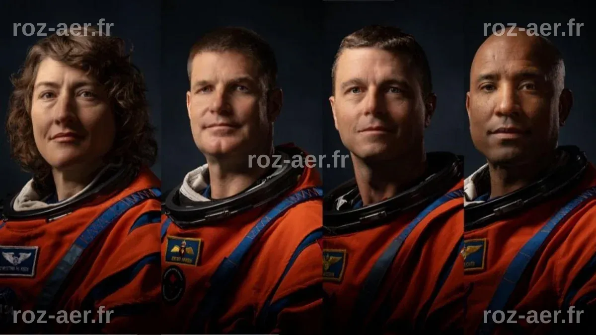 La NASA révèle les astronautes de la mission Artemis II : en route vers ...