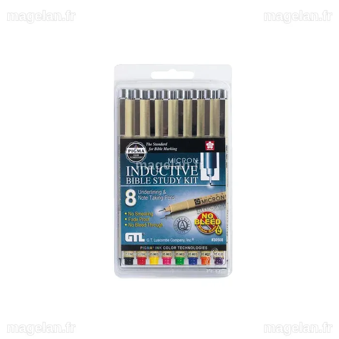 Pigma Micron Inductive Bible Study Kit - Set of 8 – Ascension