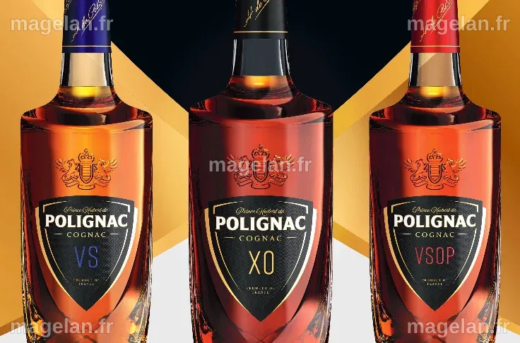 Les cognacs Prince Hubert de Polignac en forte progression
