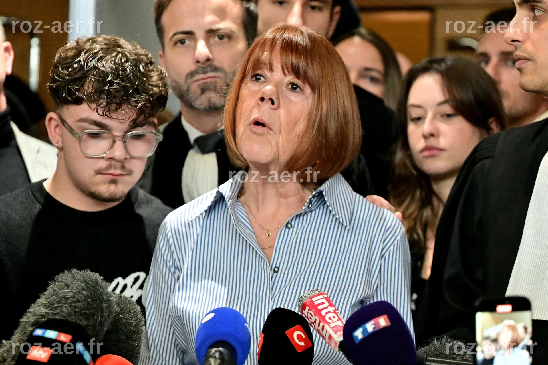 Procès des viols de Mazan : Gisèle Pélicot a une pensée pour les ...