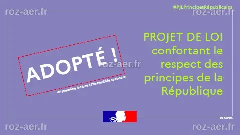 Projet de loi confortant le respect des principes de la République ...