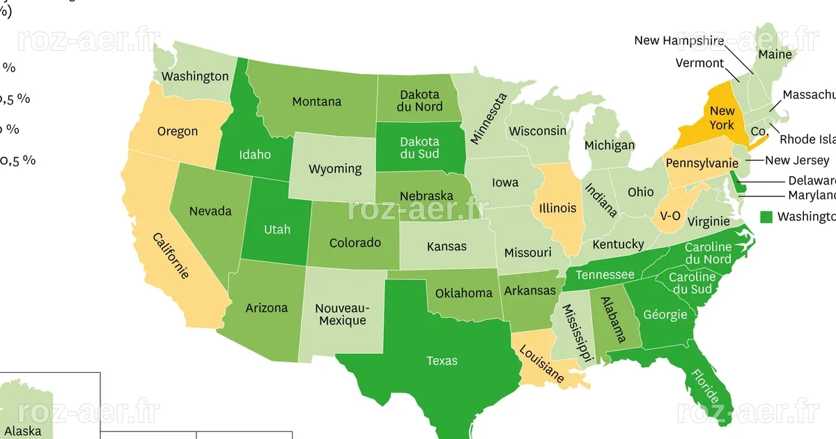 Démographie. La “grande migration” des Américains vers les États ...
