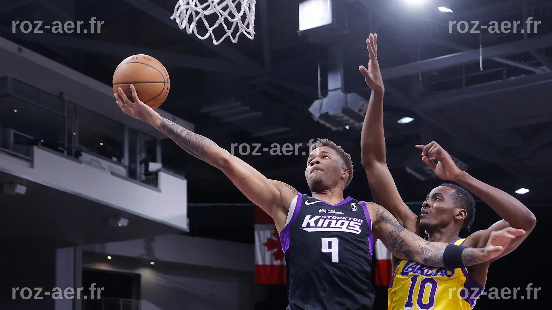 Les Kings de Stockton s'imposent face aux Lakers de South Bay, 115-114, à El Segundo