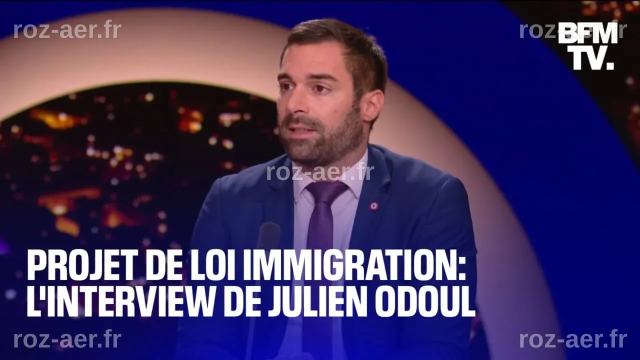Projet de loi immigration: l'interview de Julien Odoul en intégralité