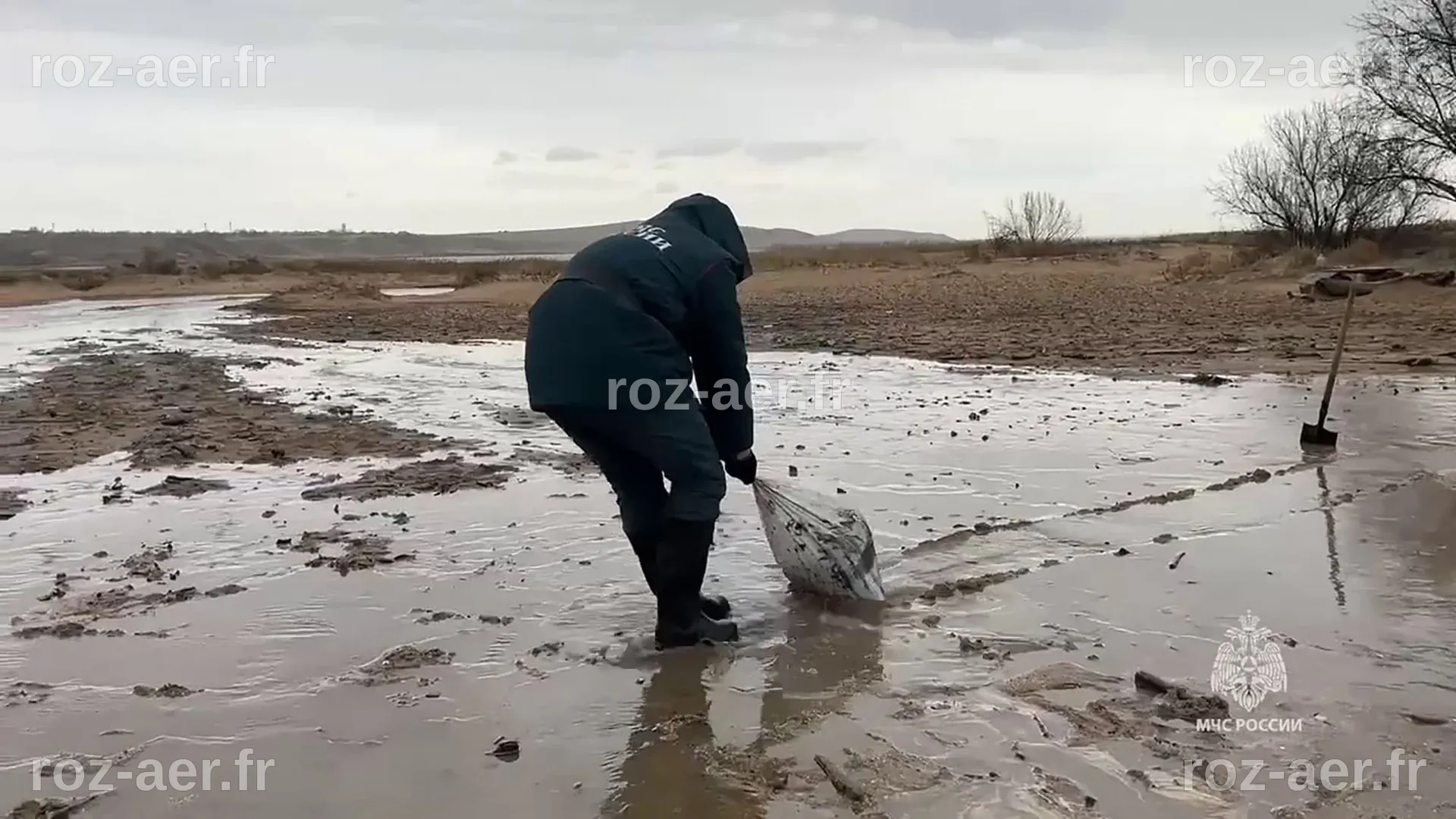Marée noire en Russie: la situation est 
