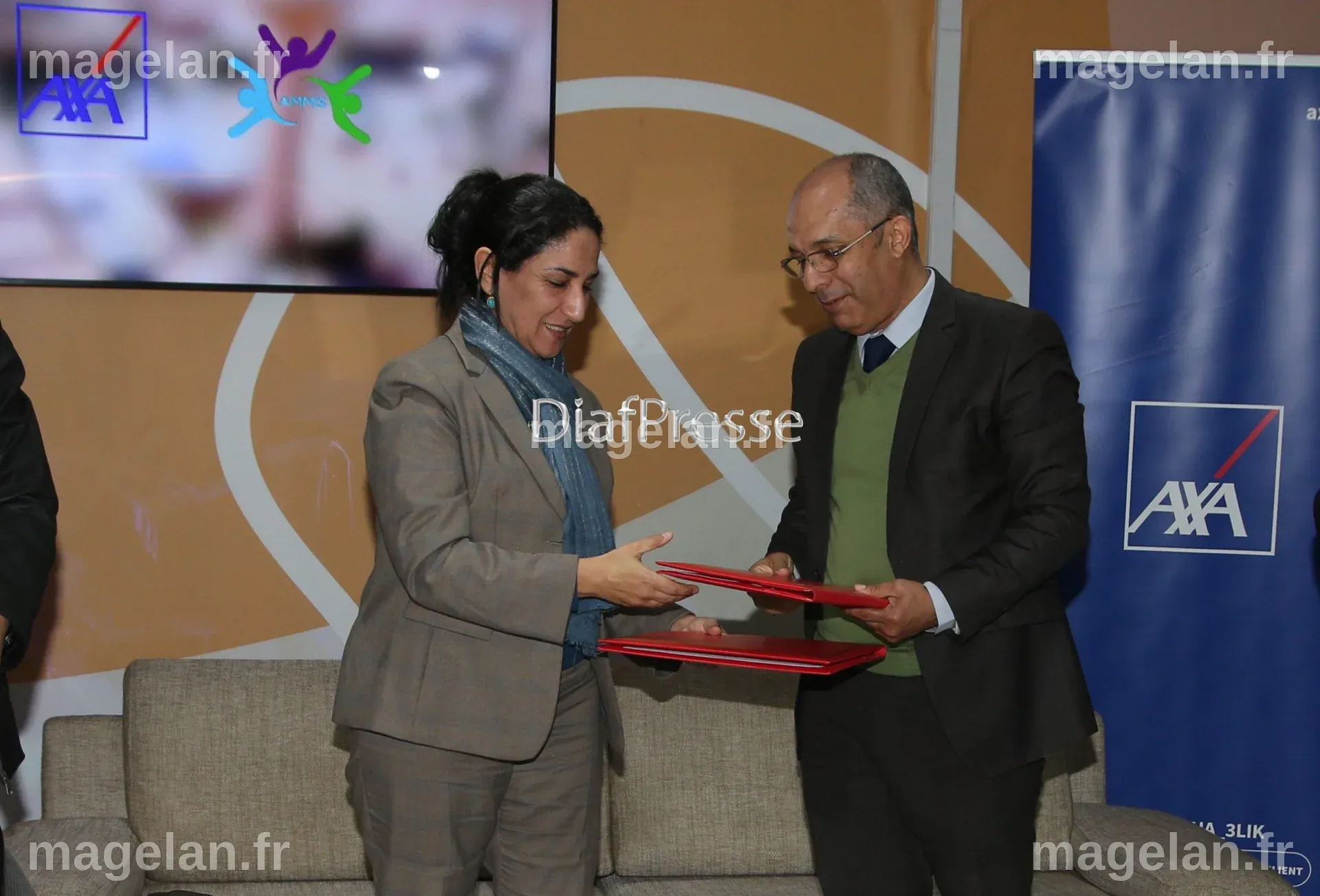 AXA Assurance Maroc et l’AMMS unissent leurs efforts pour déployer des ...