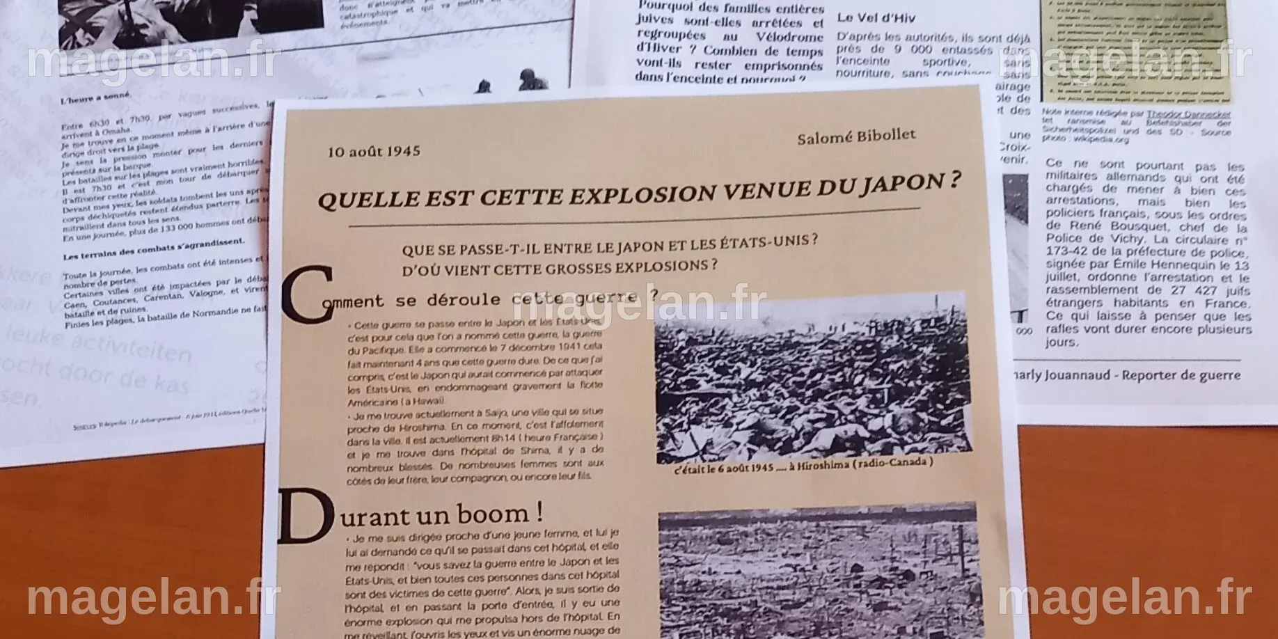 Dans la peau d'un reporter de guerre | Collège Lycée Saint-Joseph