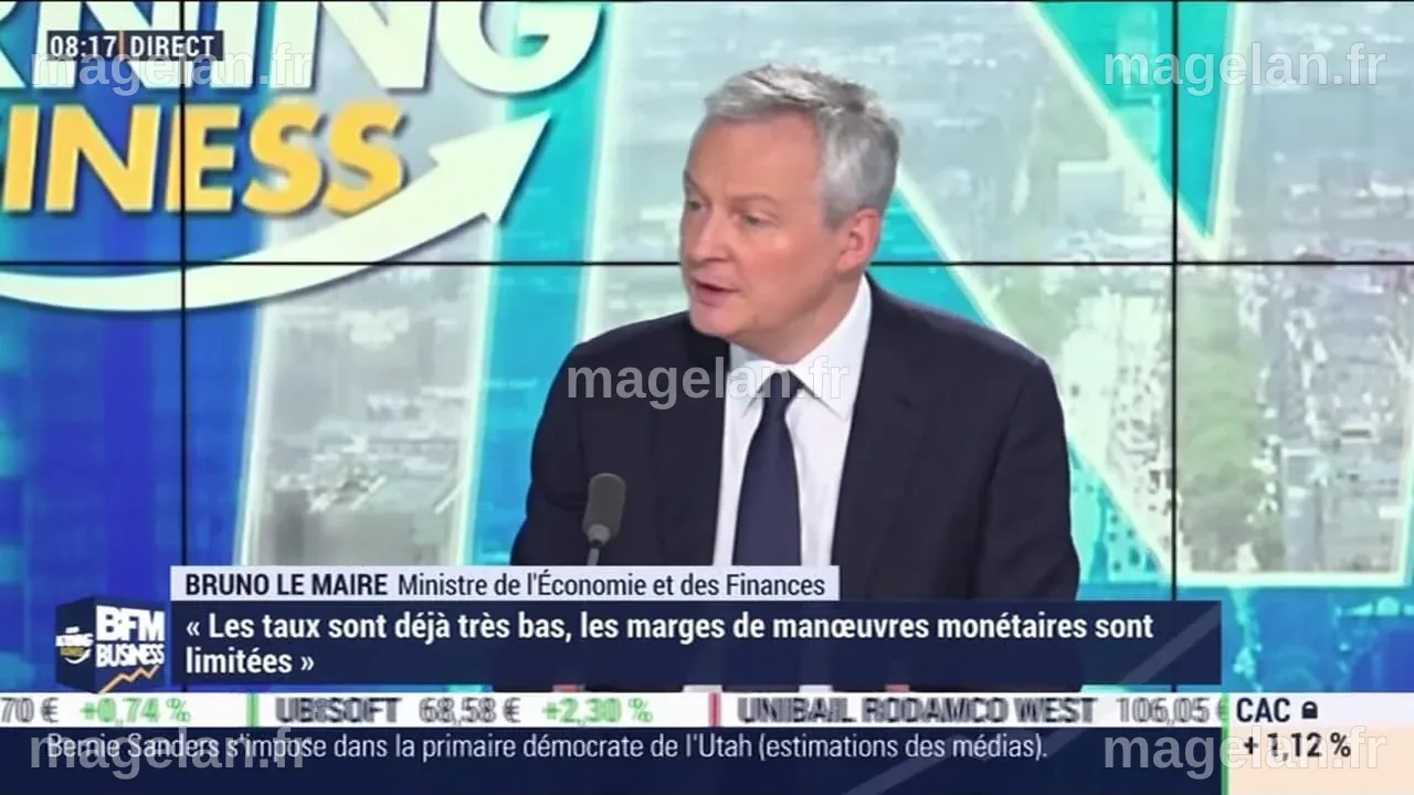 L'interview complète de Bruno Le Maire sur BFM Business