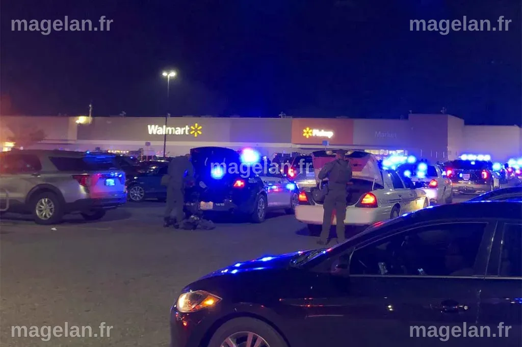 États-Unis : Six morts après une fusillade dans un supermarché Walmart ...