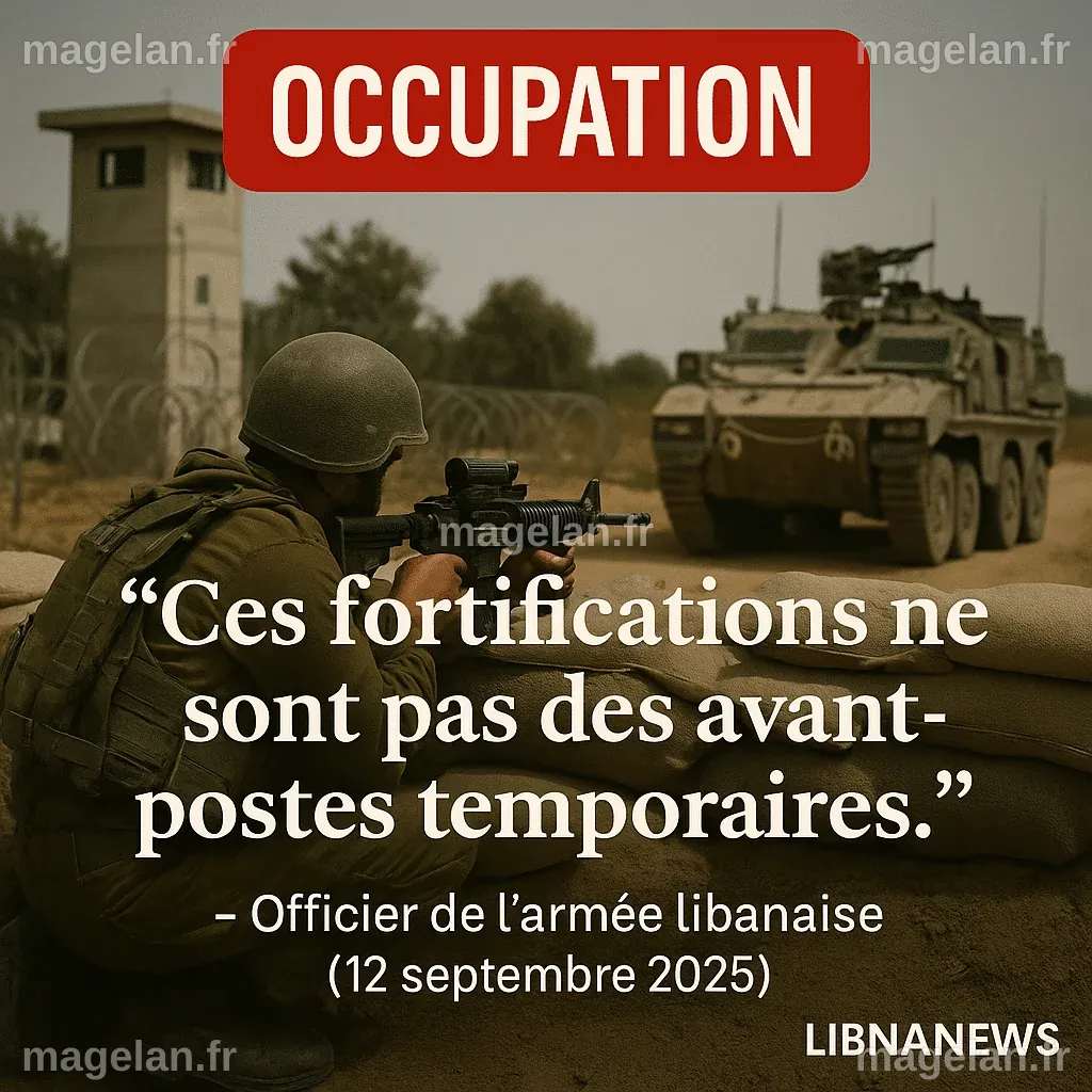Israël fortifie ses positions au Sud-Liban : une zone tampon en ...
