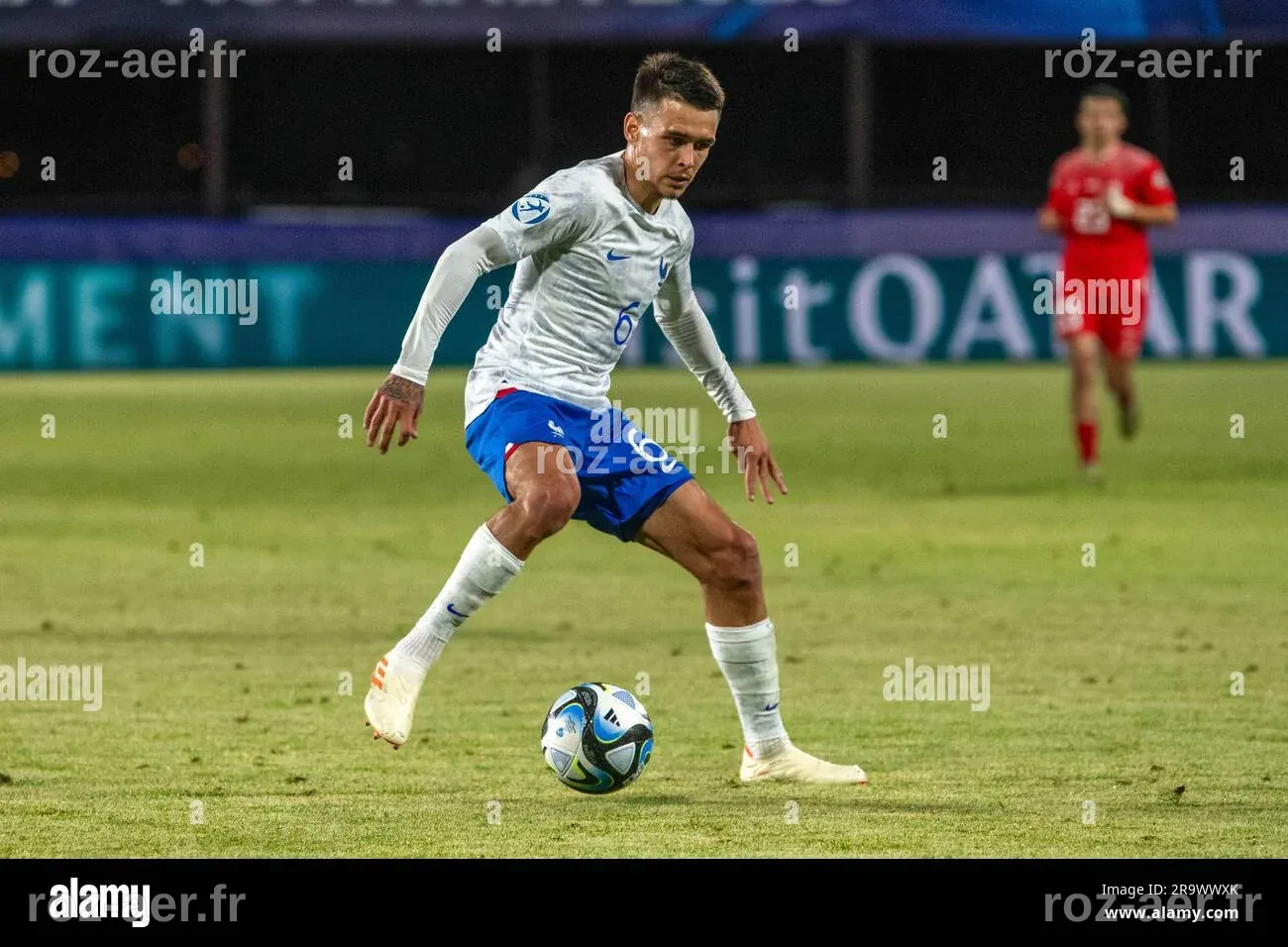 France U21 Enzo le Fee lors de la troisième manche de qualification ...