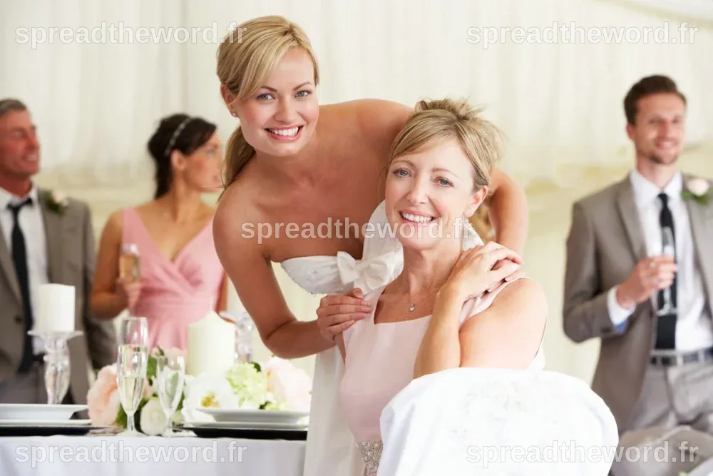 Comment rendre votre maman spéciale le jour de votre mariage