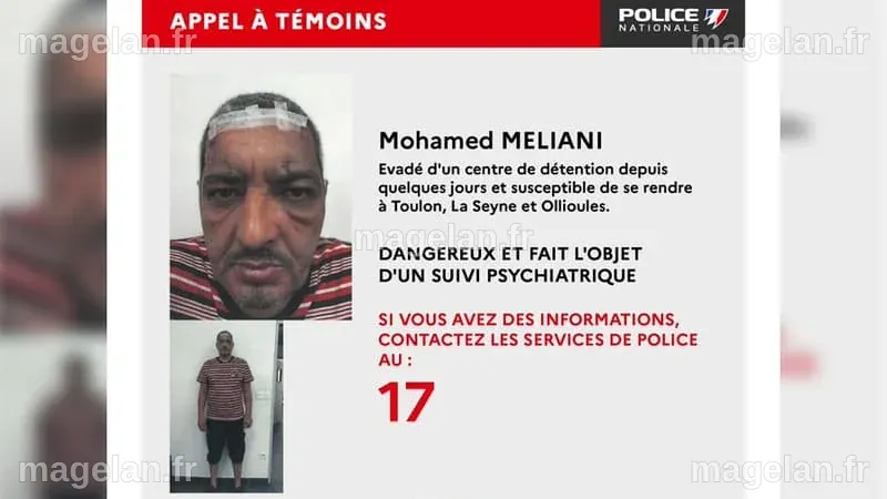 Var: un appel à témoins lancé pour retrouver un homme "dangereux" évadé ...