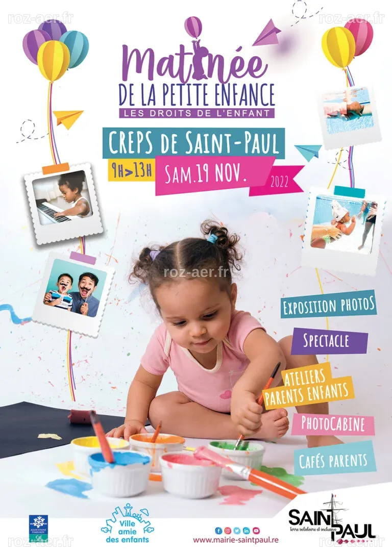 La Matinée de la Petite Enfance au CREPS - Ville de Saint-Paul