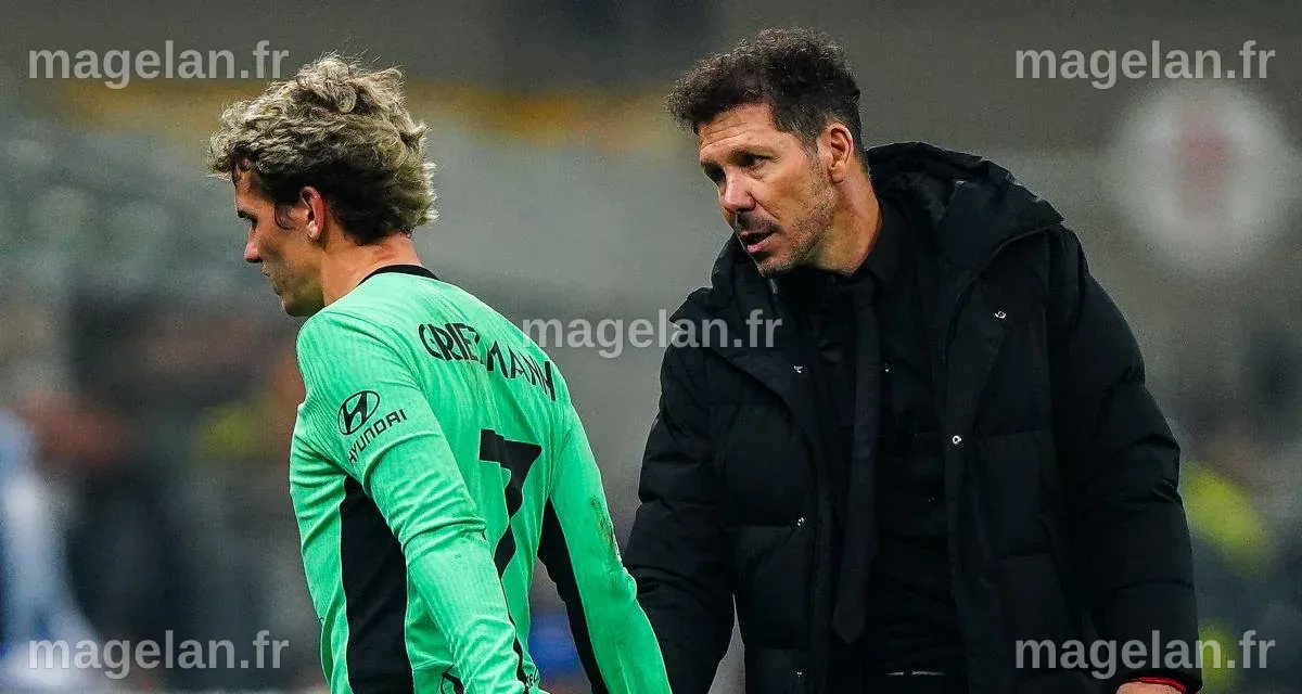 Atlético Madrid : Simeone inquiet pour l'état de santé de Griezmann