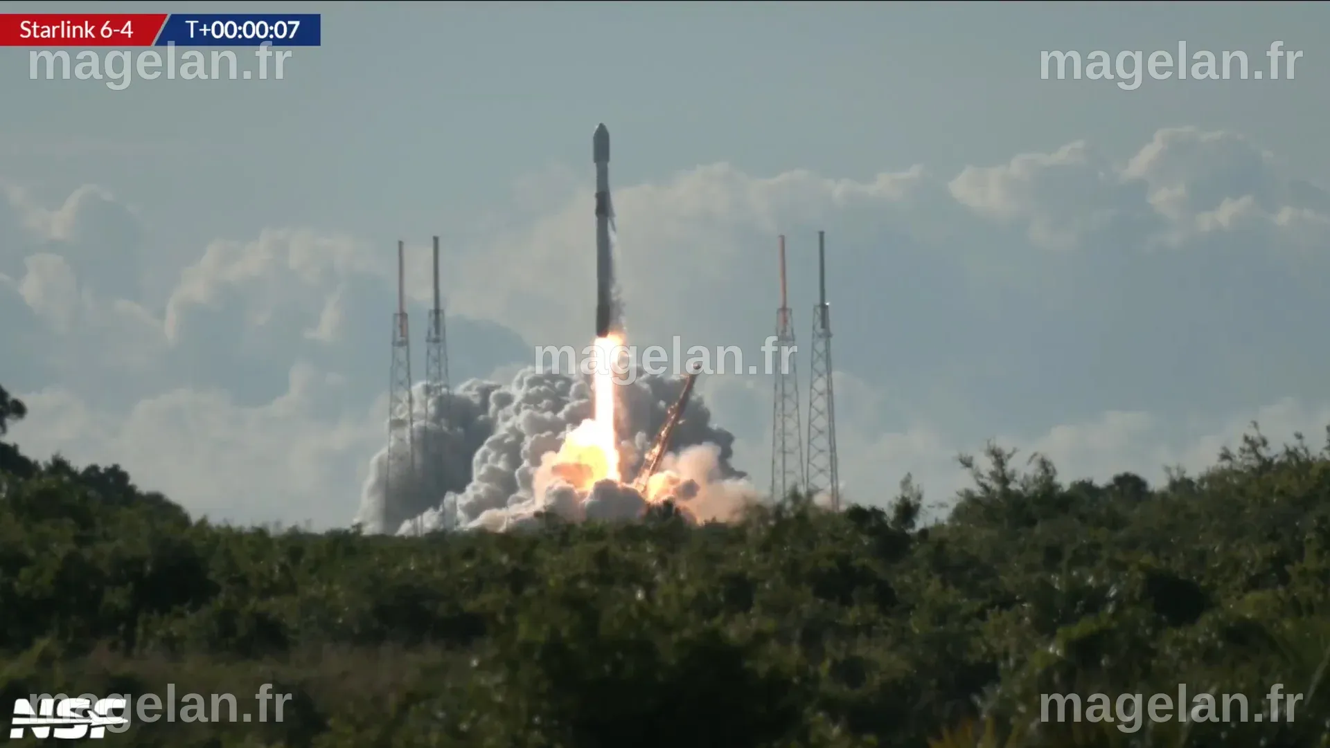 Deux missions Starlink par SpaceX: réussite de la première, la seconde ...