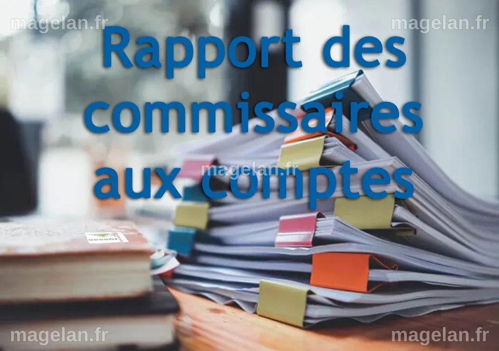 Etats financiers et le rapport des commissaires aux comptes au titre de ...