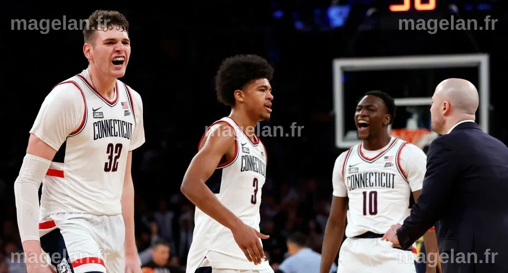 Voici le support du tournoi de basket-ball masculin de la NCAA 2024 ...