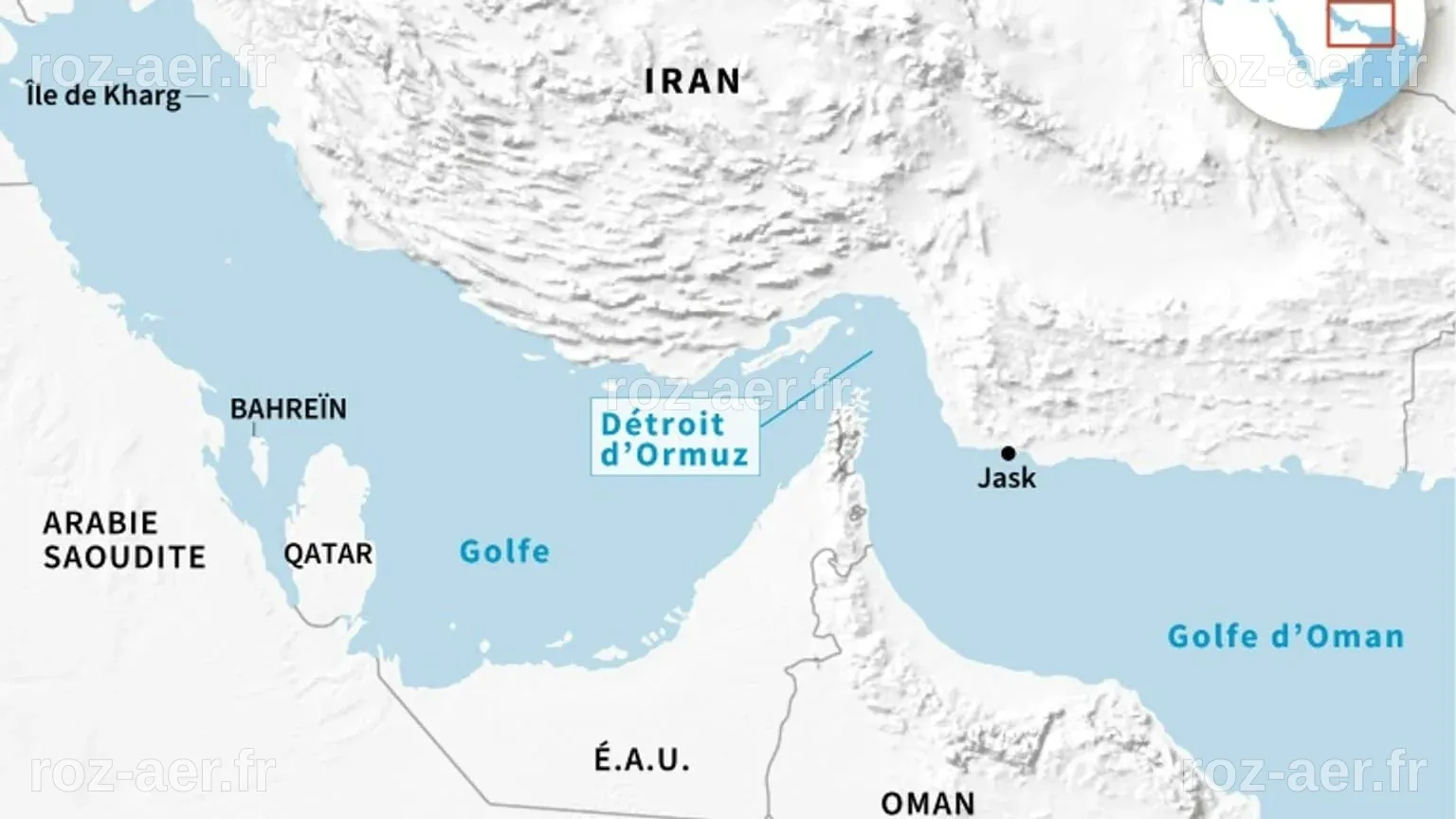 Téhéran menace de miner le détroit d'Ormuz entre l'Iran et le Golfe: ce ...