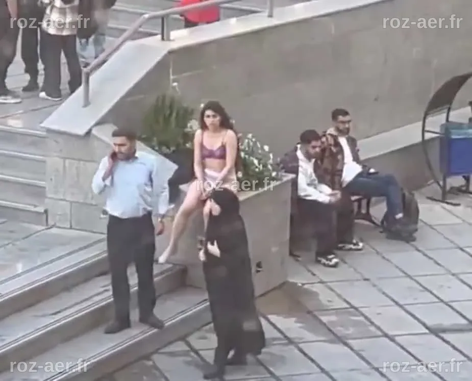 La vidéo d’une Iranienne qui proteste en sous-vêtement en pleine rue ...