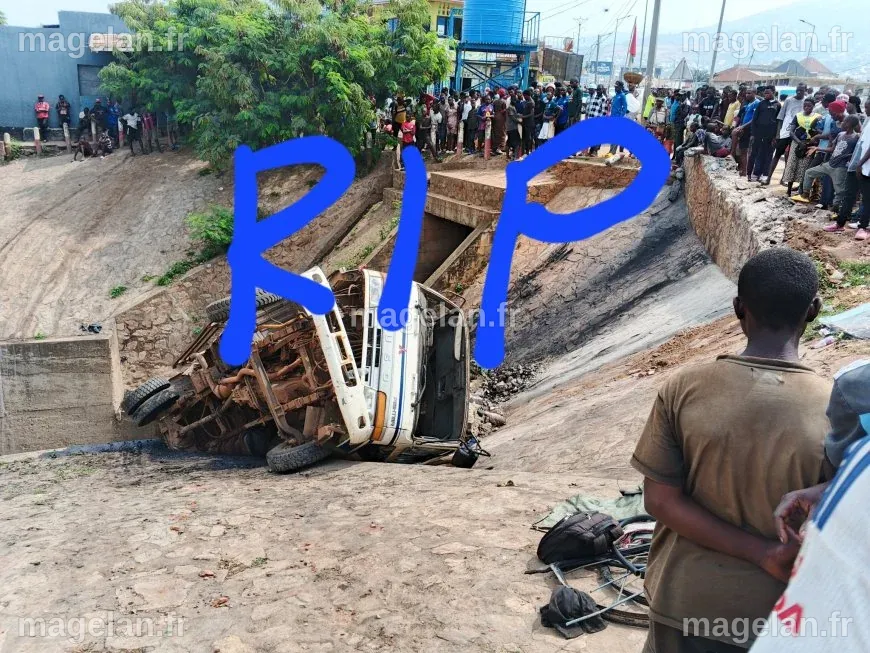 Drame à Nyabagere : Un couple perd la vie dans un accident de camion ...