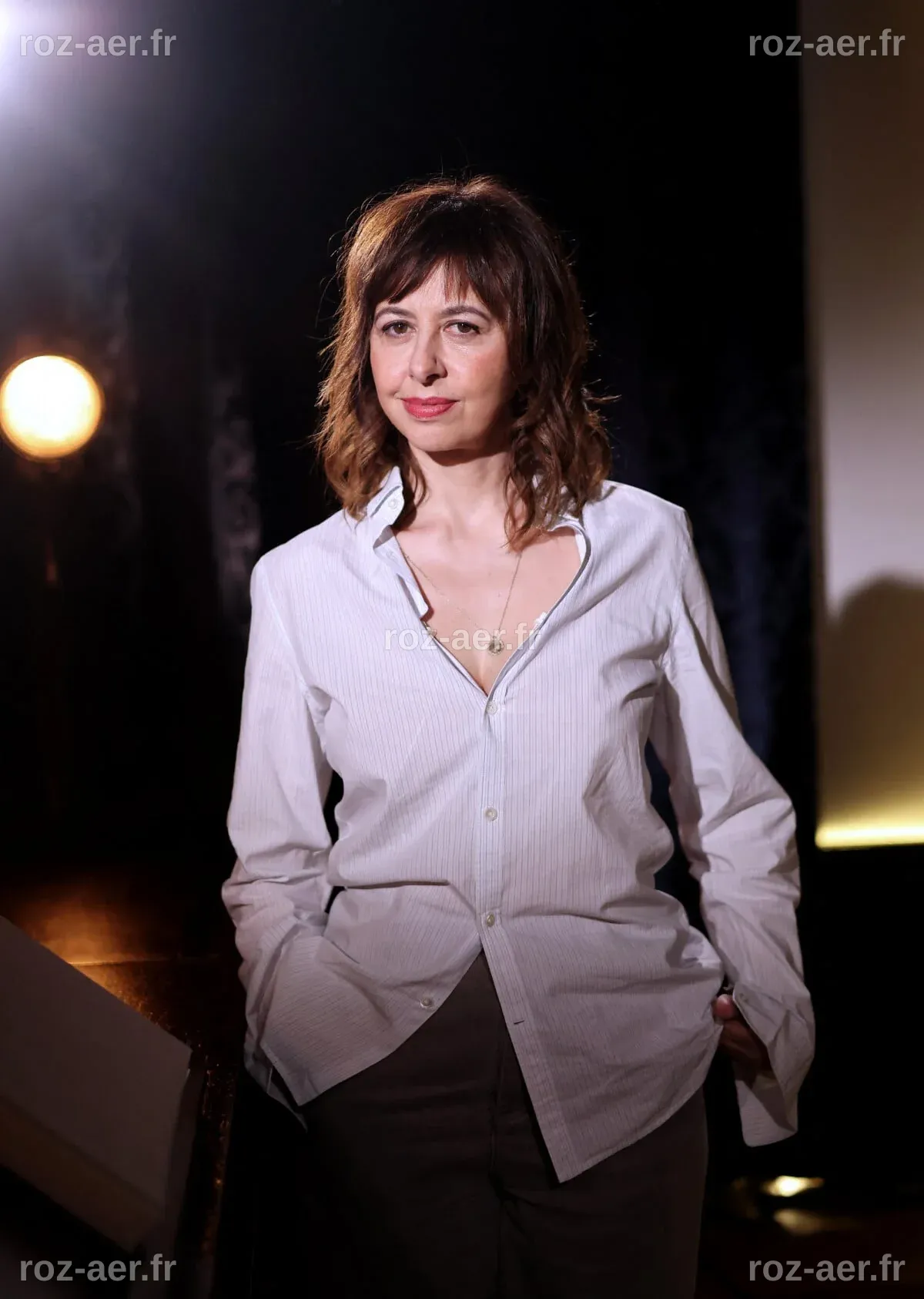 Photo : Exclusif - Valérie Bonneton lors de l'enregistrement de l ...