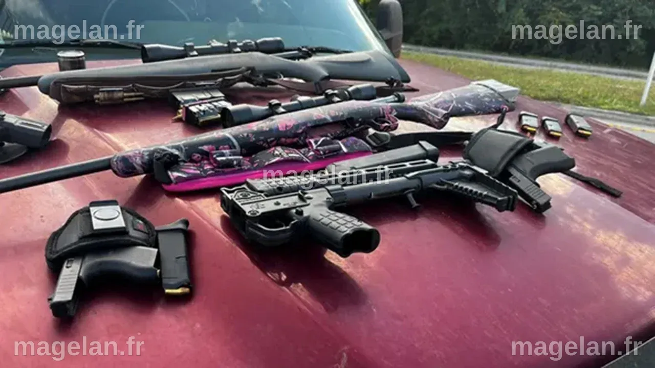 Un homme de Floride accusé d'avoir pointé son arme sur un policier dans ...