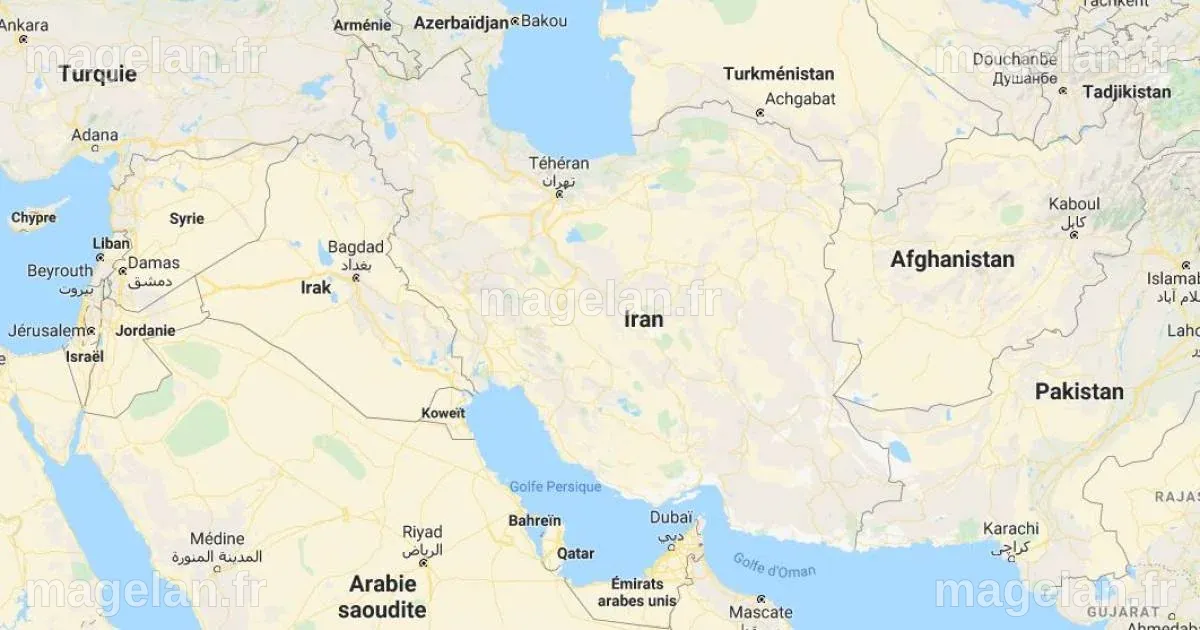 Trois quarts des Américains ne savent pas situer l'Iran sur une carte ...