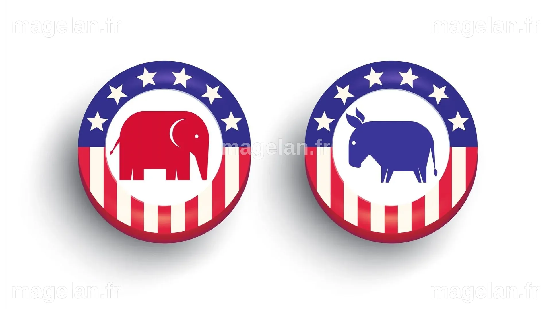 Présidentielle américaine : pourquoi l’âne et l’éléphant sont-ils les ...
