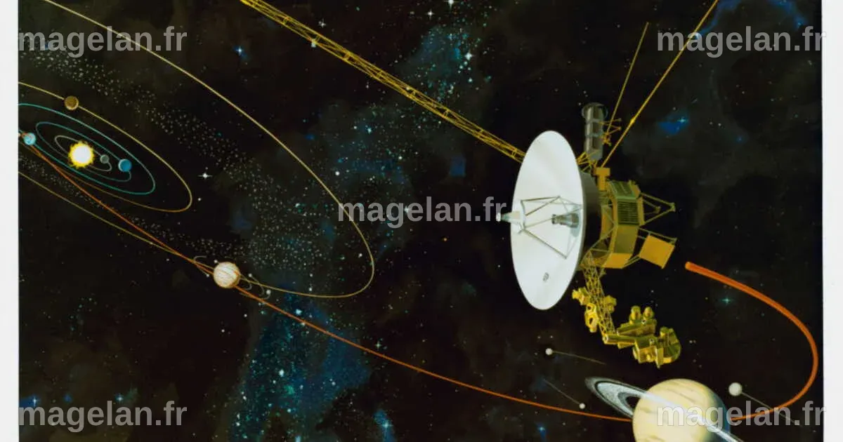 Voyager 1, le vaisseau spatial à 24 milliards de km de la Terre, sauvé ...