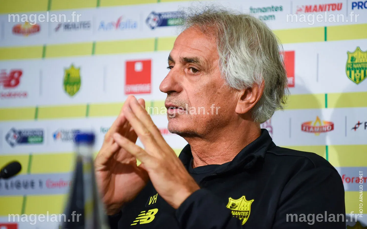 FC Nantes | Vahid Halilhodzic - ''J'attends une réaction''