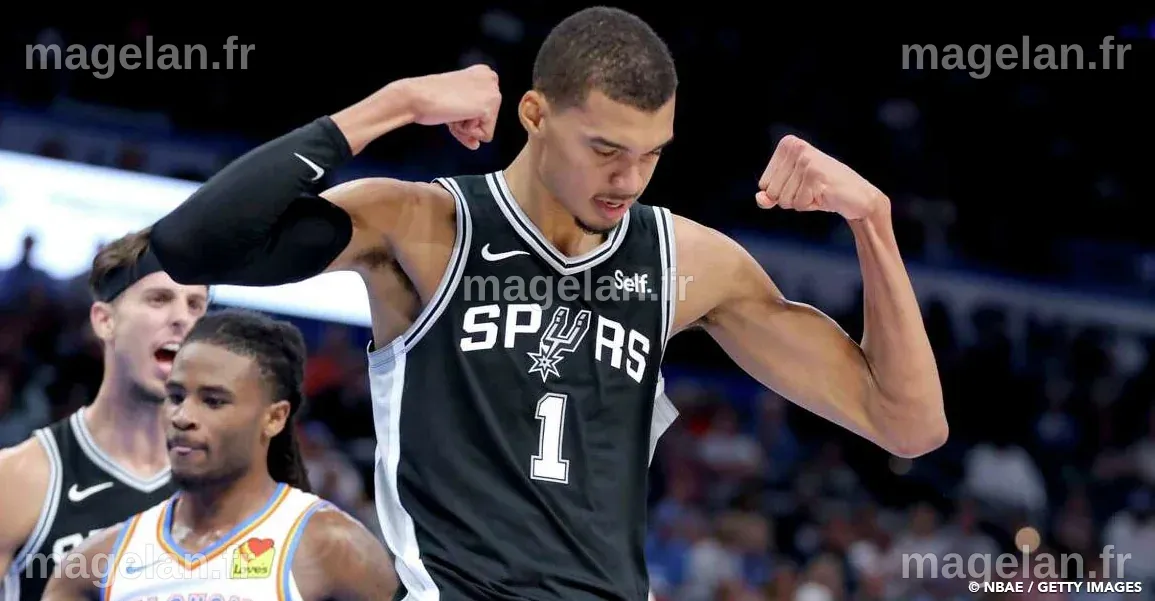Victor Wembanyama : premier triple-double, les Spurs dominent les Pistons