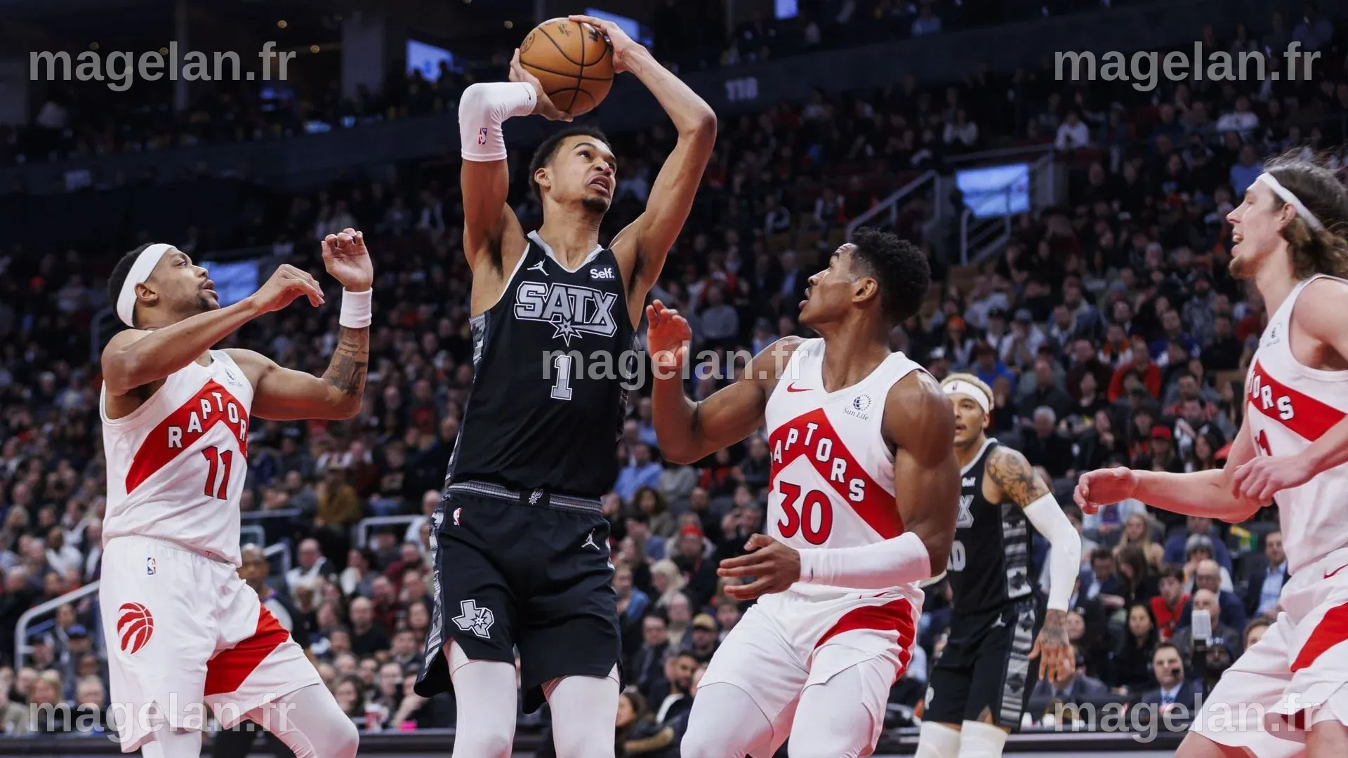 Un triple-double rare pour Victor Wembanyama, qui brille avec les Spurs ...