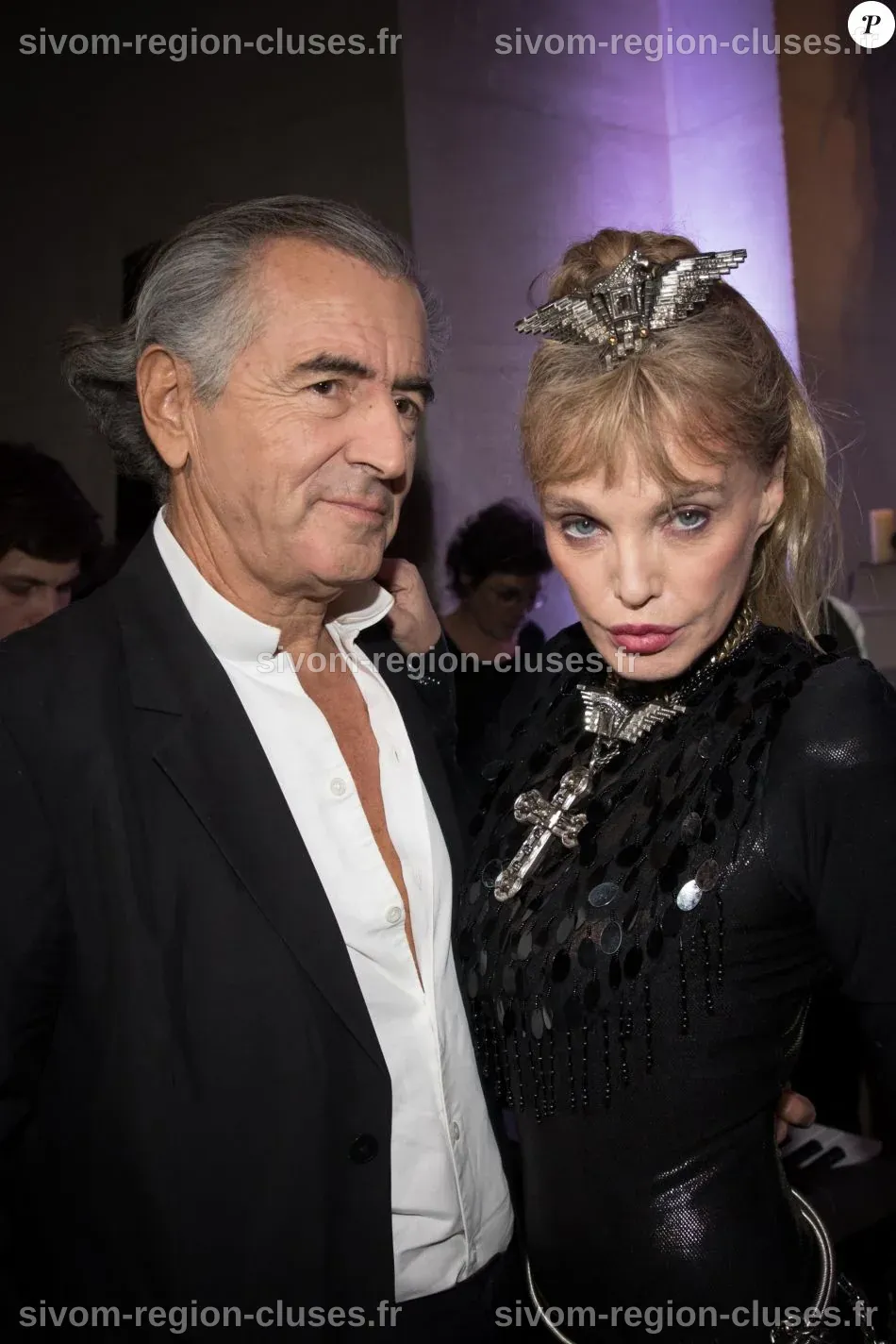 Semi-Exclusif - Arielle Dombasle et son mari Bernard-Henri Lévy (BHL ...