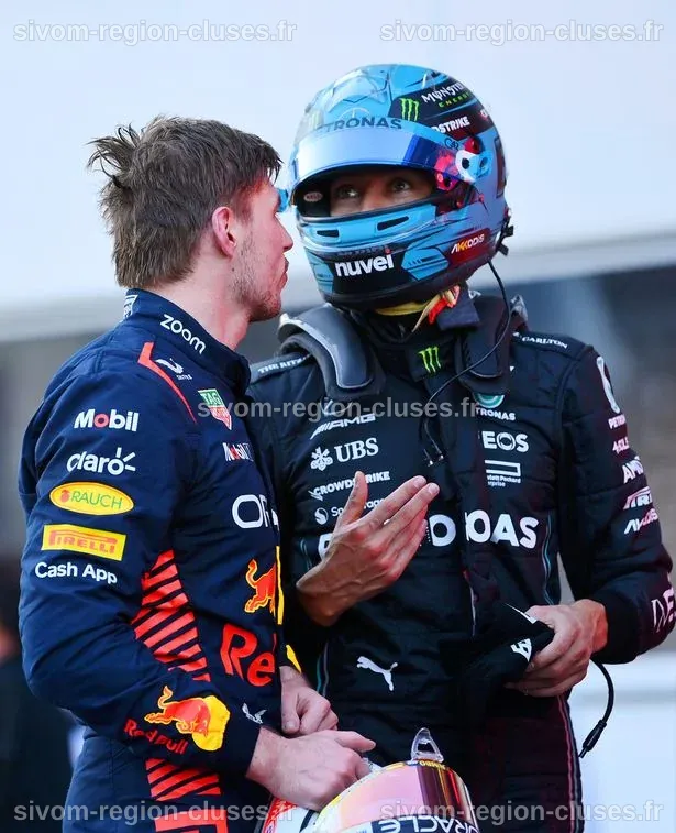 Max Verstappen calls George Russell 'd***head' after Azerbaijan GP ...