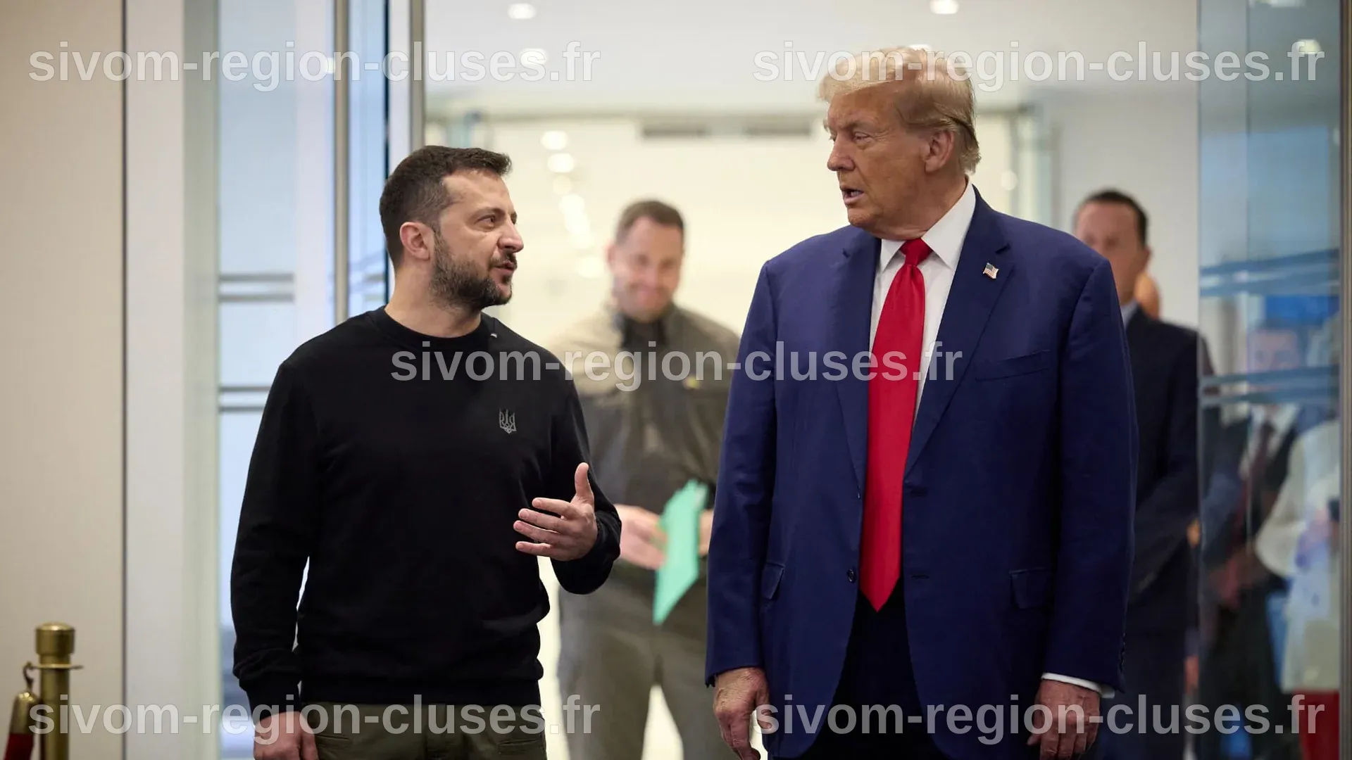 "Il aura des problèmes": Trump met en garde Zelensky contre un rejet de ...