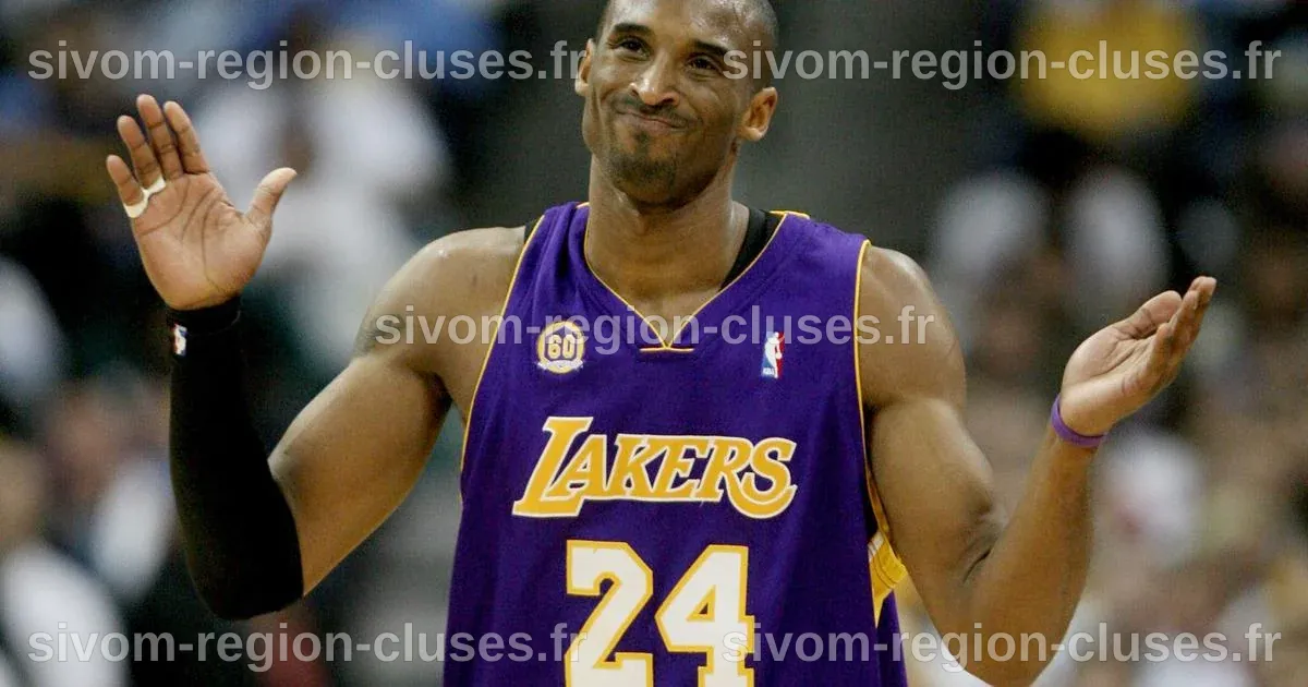 NBA : un maillot de Kobe Bryant estimé plus de 5 millions de dollars ...