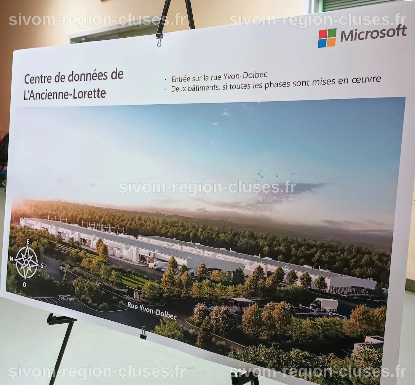 Le futur centre de données de Microsoft à L’Ancienne-Lorette en 2026 | JDQ