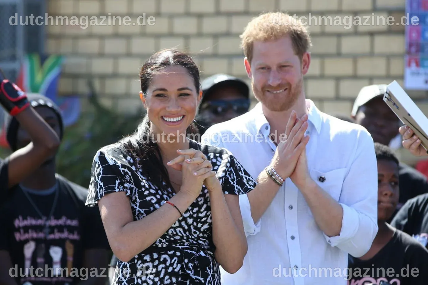 Prinz Harry und Herzogin Meghan feierten geheime Motto-Verlobungsparty ...