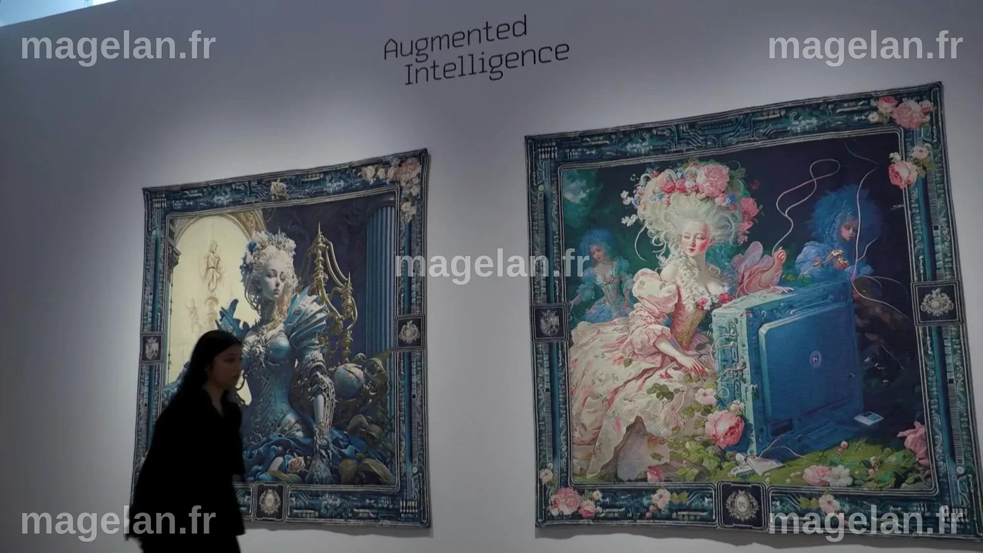Première vente d'œuvres créées avec l'IA chez Christie's, des artistes ...