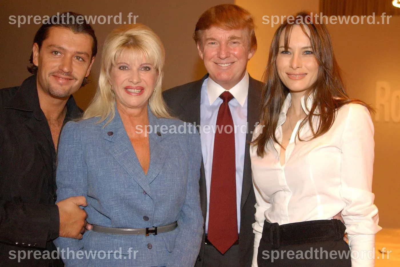 La Jeune Ivana Trump Donald Trump Ivana Trump Hi Res Stock Photography
