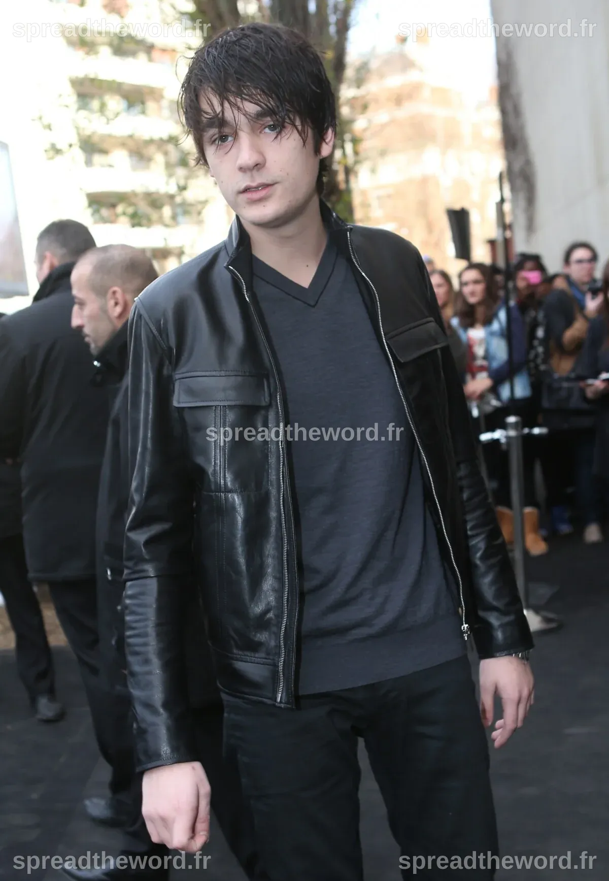 Photo : Alain-Fabien Delon (Fils de Alain Delon) à Paris. Le 18 janvier ...