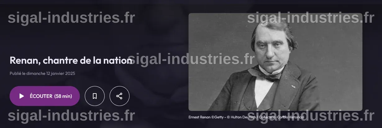 Ernest Renan : L'Artiste de la Nation au Cinéma L'Arvor de Rennes