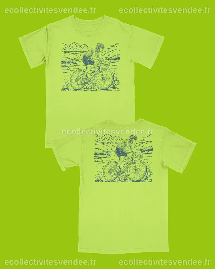 Vintage Gravel Nation Bike Community Illustration by Movink Graphic ...