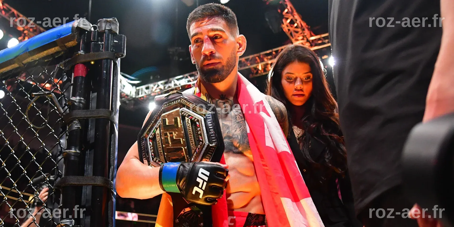 Ilia Topuria : Un entraînement affûté en vue du choc contre Gaethje