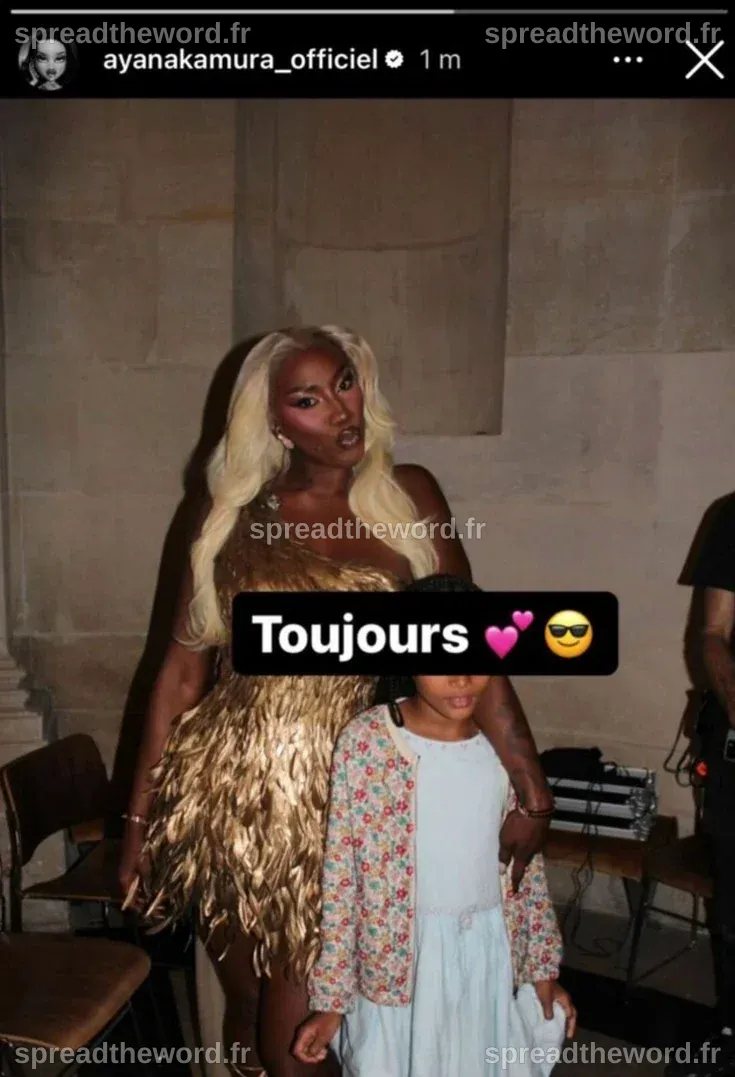 Aya Nakamura Shares Rare Photo With Daughter Aisha After Her ...