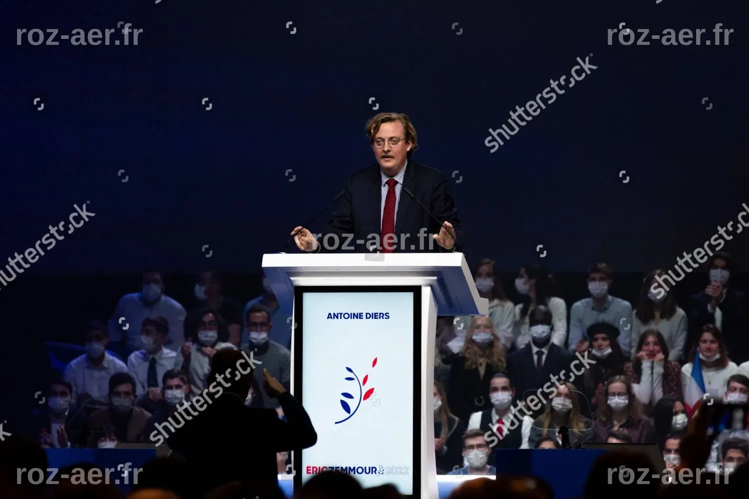 Antoine Diers Speaker First Campaign Meeting Editorial Stock Photo ...