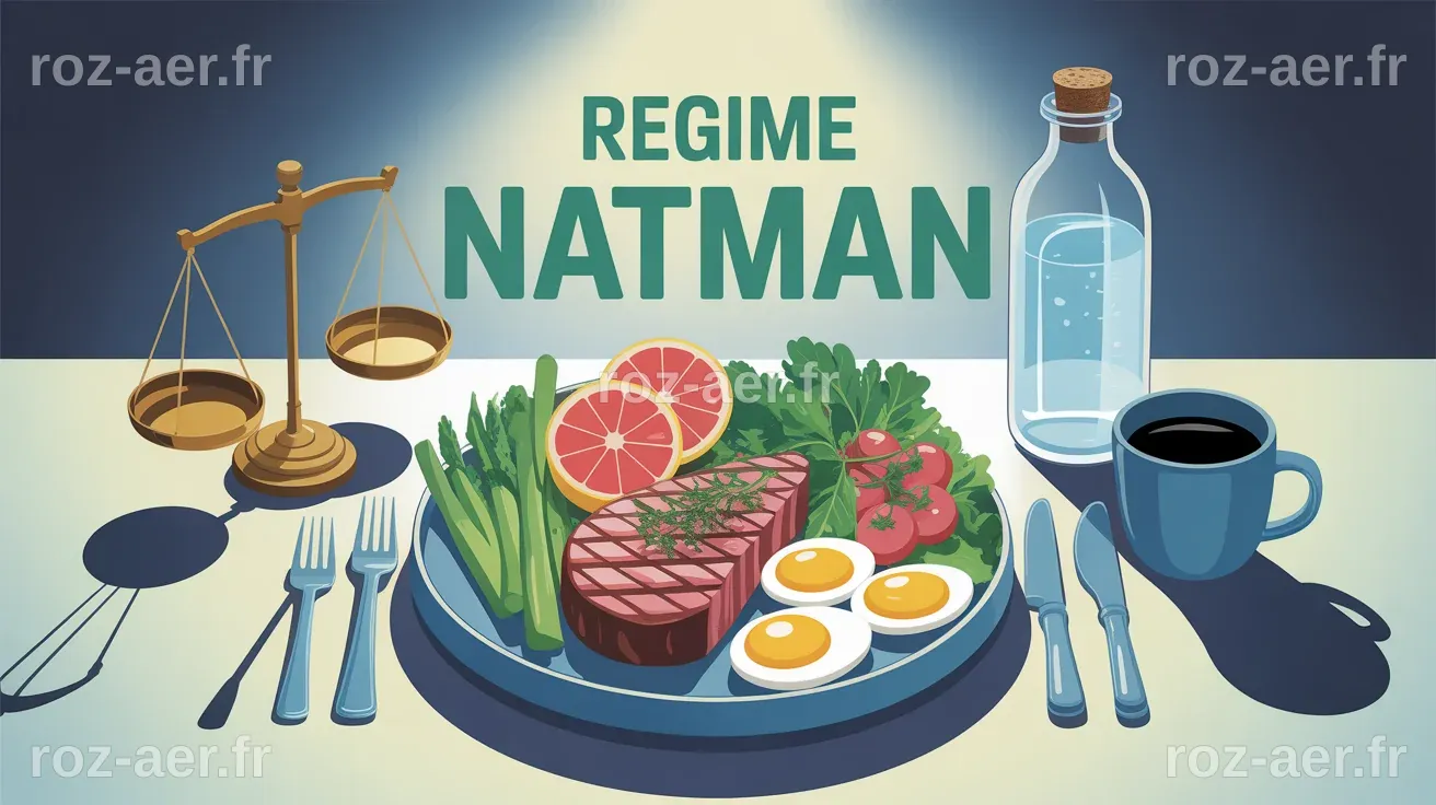 Régime Natman : menu complet 4 jours et PDF à télécharger