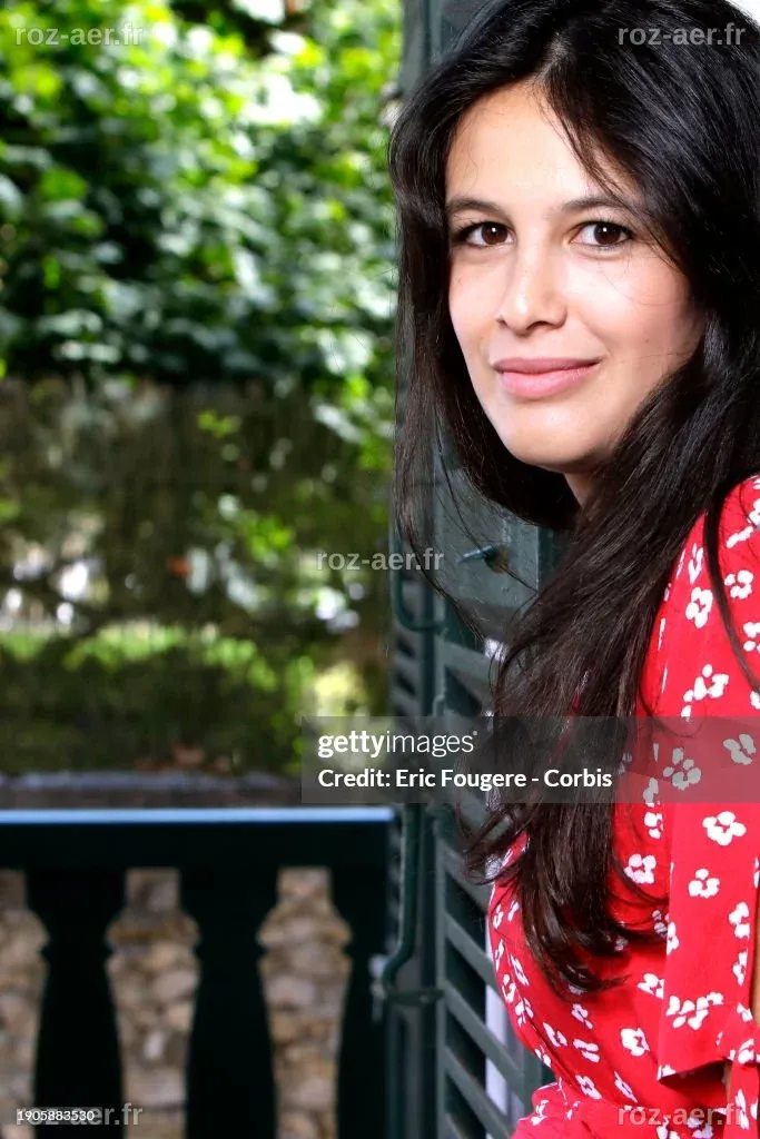Writer Lilia Hassaine poses during a portrait session in Paris,... News ...